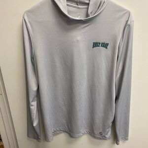 League Light Gray Pullover with Subtle Logo